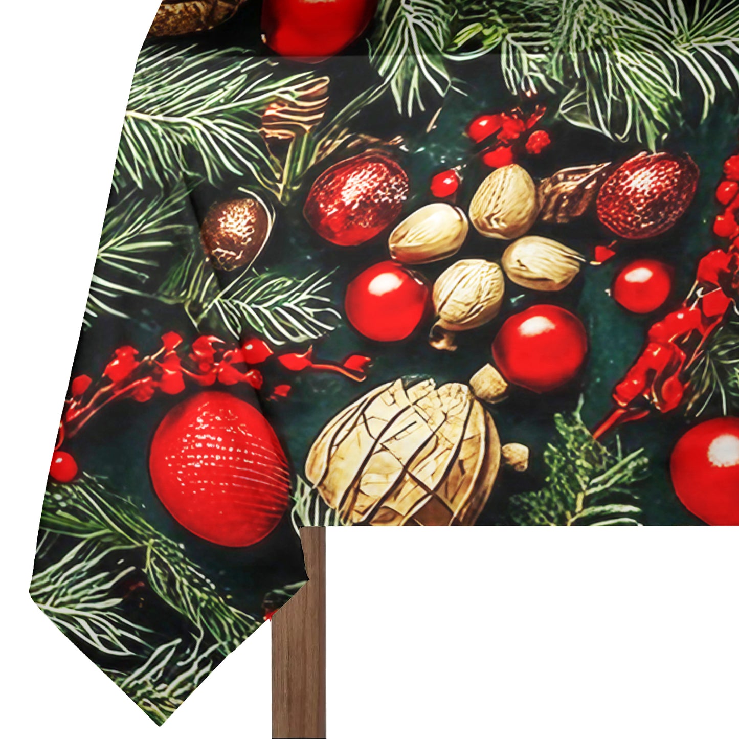 A Touch of Christmas Rectangle Tablecloth