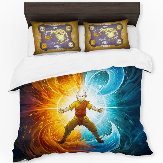 Aang Avatar State Duvet Cover Set