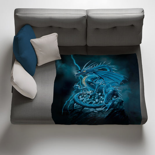 Abolisher Light Weight Fleece Blanket By Vincent Hie