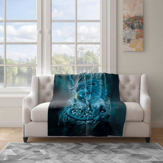 Abolisher Light Weight Fleece Blanket By Vincent Hie