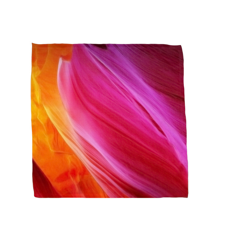 Abstract Fire Glow Napkins