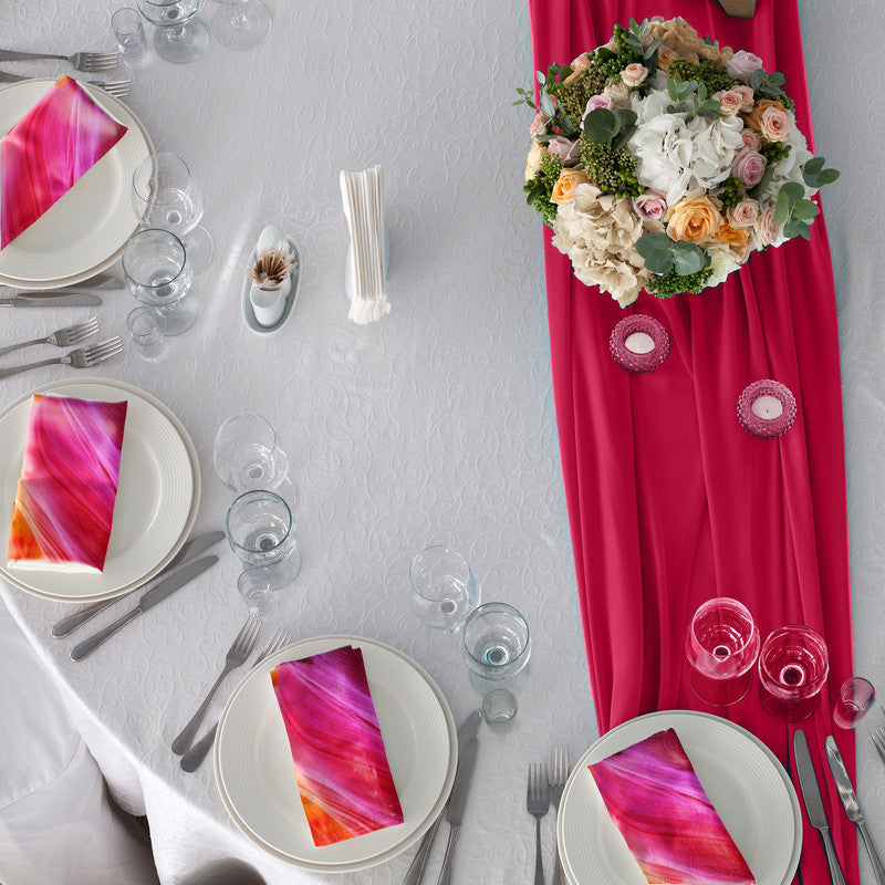 Abstract Fire Glow Napkins
