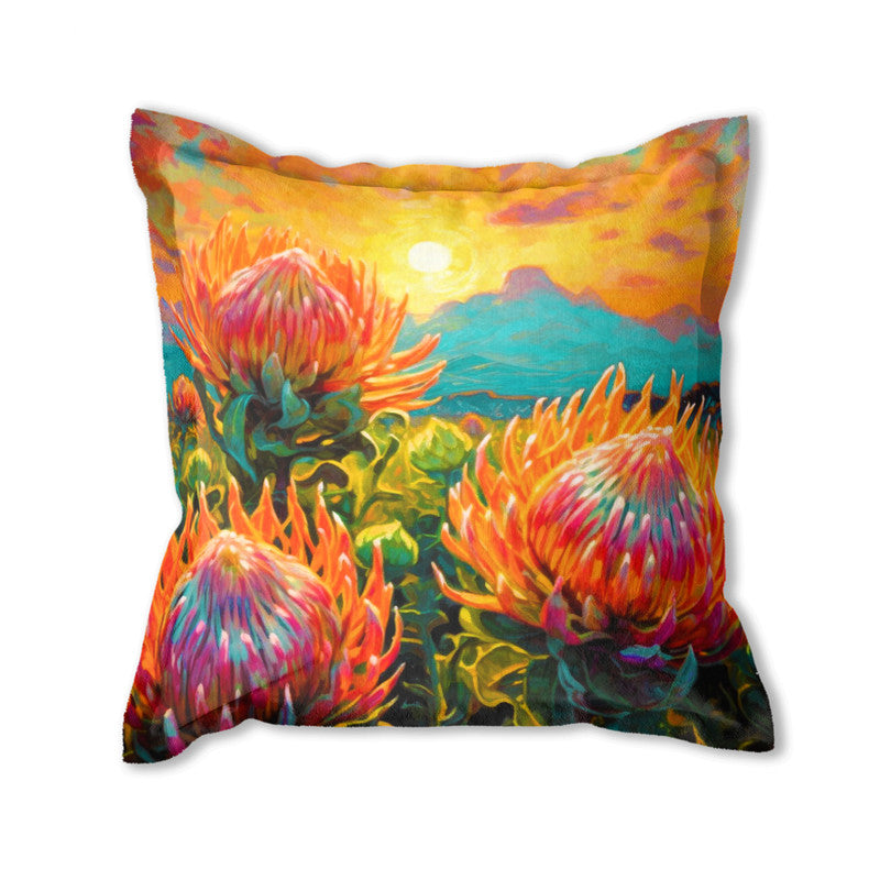 Abstract Fires of Protea Exclusive Range Cushions