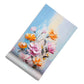 Abstract Floral Vase Door Decoupage
