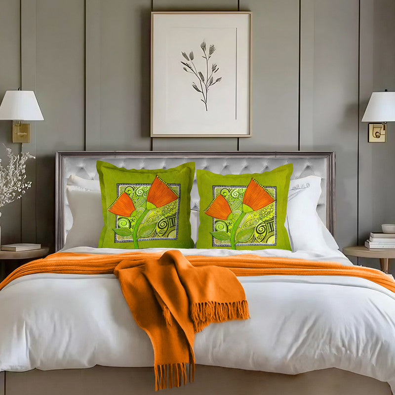 Abstract Petals in Time Exclusive Range Cushions