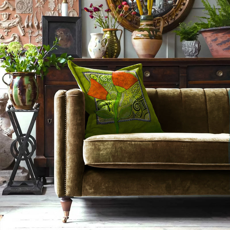 Abstract Petals in Time Exclusive Range Cushions