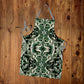 Abstract Porcelain Medium Length Apron