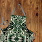 Abstract Porcelain Medium Length Apron