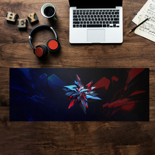 Abstract Shards Desk Pad