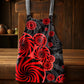 Abstract Swirl Medium Length Apron