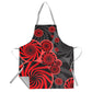 Abstract Swirl Medium Length Apron