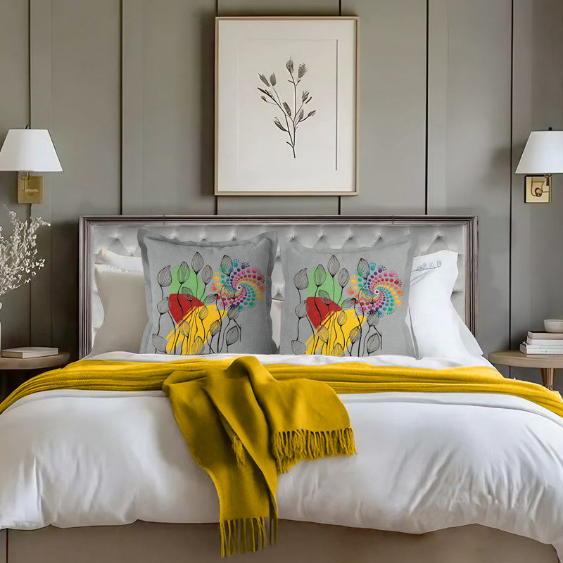 Abstract Tendrils of Tranquility Exclusive Range Cushions