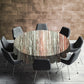 Abstract Texture Round Tablecloth