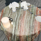 Abstract Texture Round Tablecloth