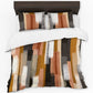 Abstract Blocks & Stripes Duvet Cover Set by Wikus Schalkwyk