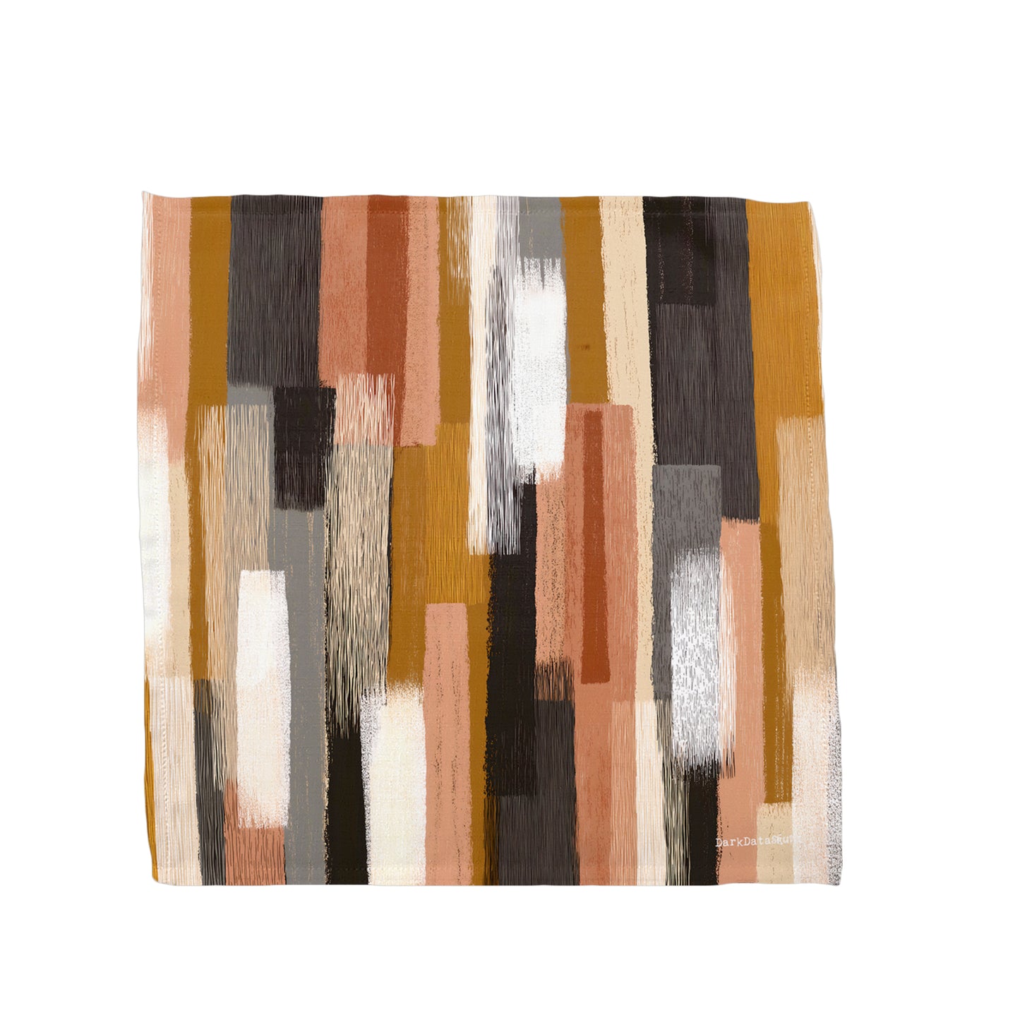 Abstract Blocks & Stripes Napkins by Wikus Schalkwyk