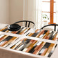 Abstract Blocks & Stripes Placemats by Wikus Schalkwyk