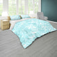 Abstract Blue Green Duvet Cover Set