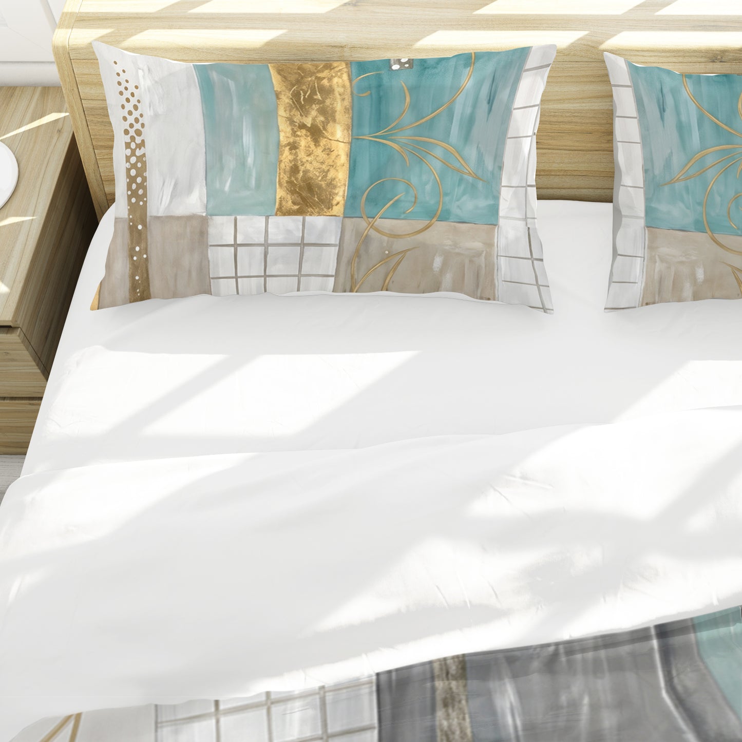 Abstract Calla Lily Duvet Cover Set