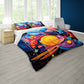 Abstract Collision Of Hues Duvet Cover Set