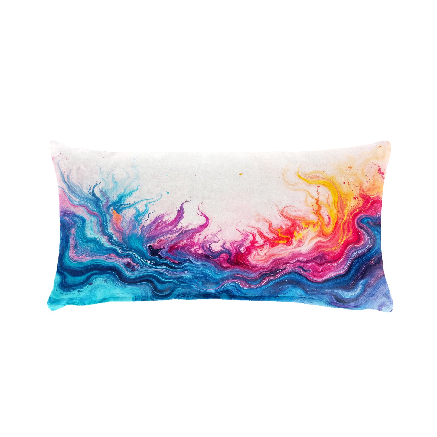 Abstract Colour Wave King Luxury Scatter