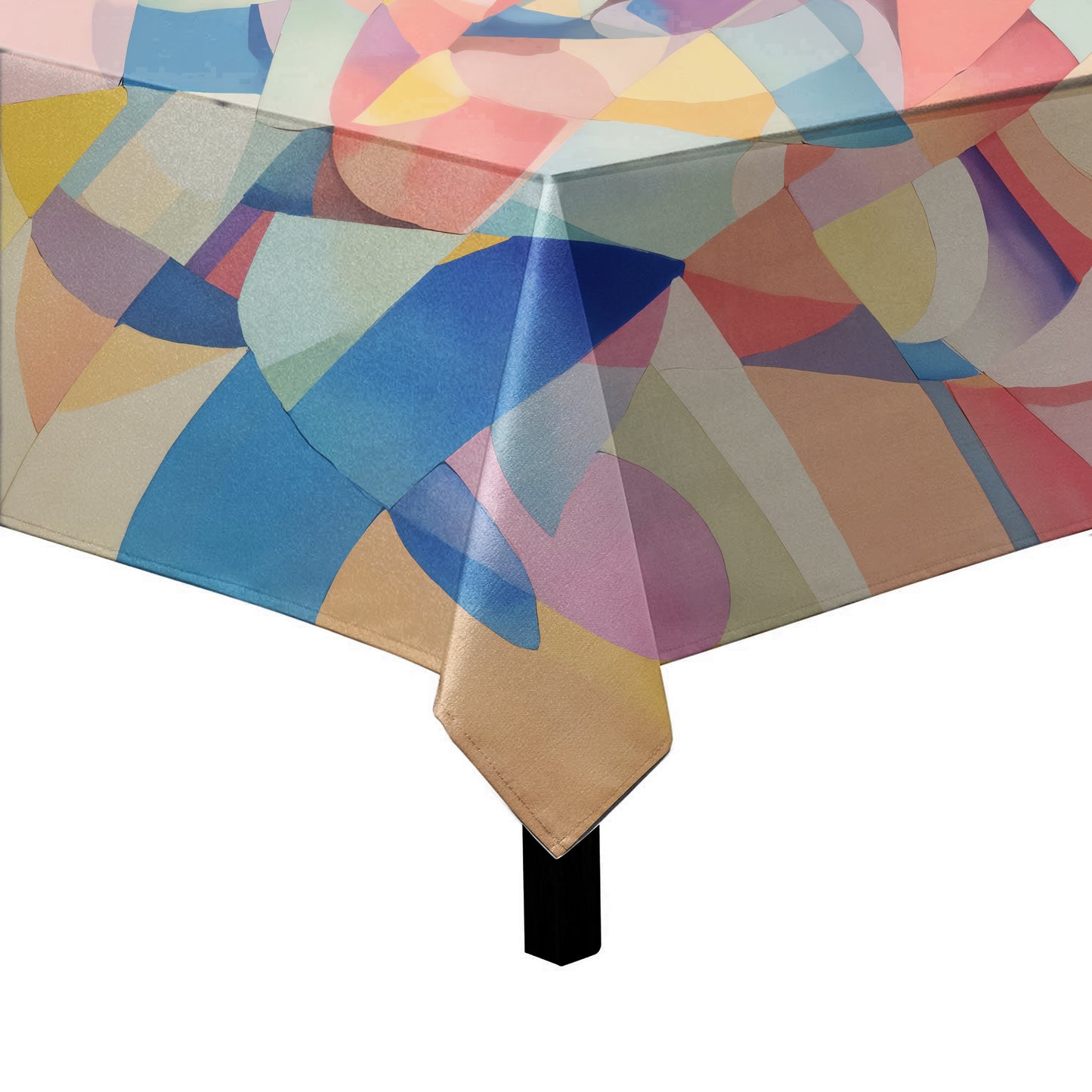 Abstract Cubism Square Tablecloth