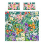 Abstract Flower Garden Duvet Cover Set