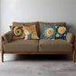 Abstract Gilded Tapestry Luxury Scatter Covers (Set of 4)