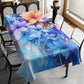 Abstract Lilies Rectangle Tablecloth