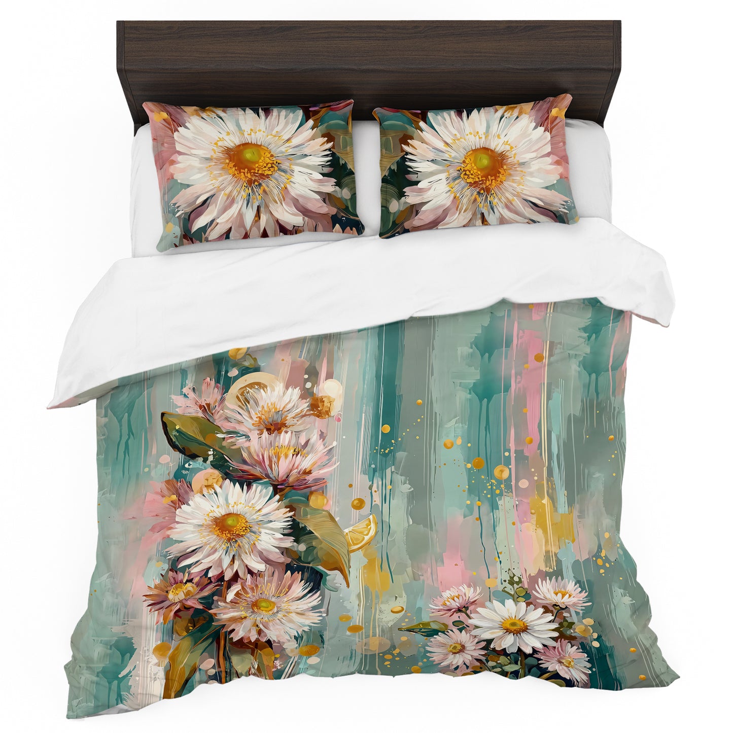 Abstract Orchard Bouquet Duvet Cover Set