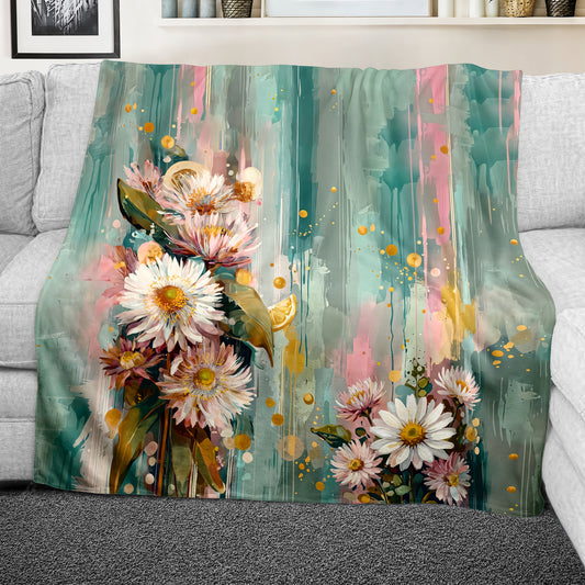 Abstract Orchard Bouquet Light Weight Fleece