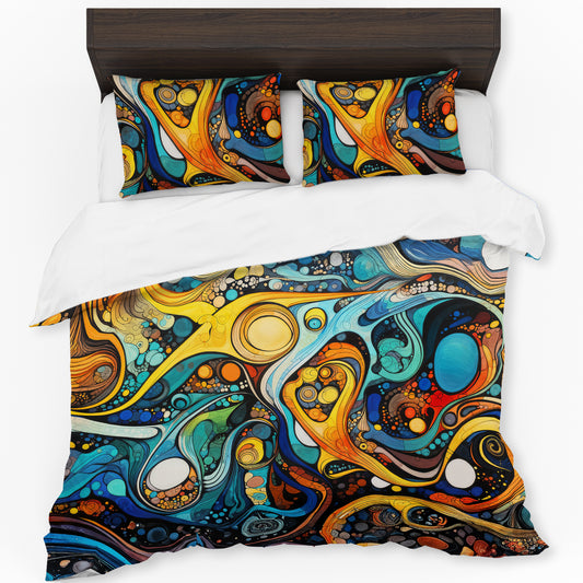 Abstract Spectrum Colours Duvet Cover Set