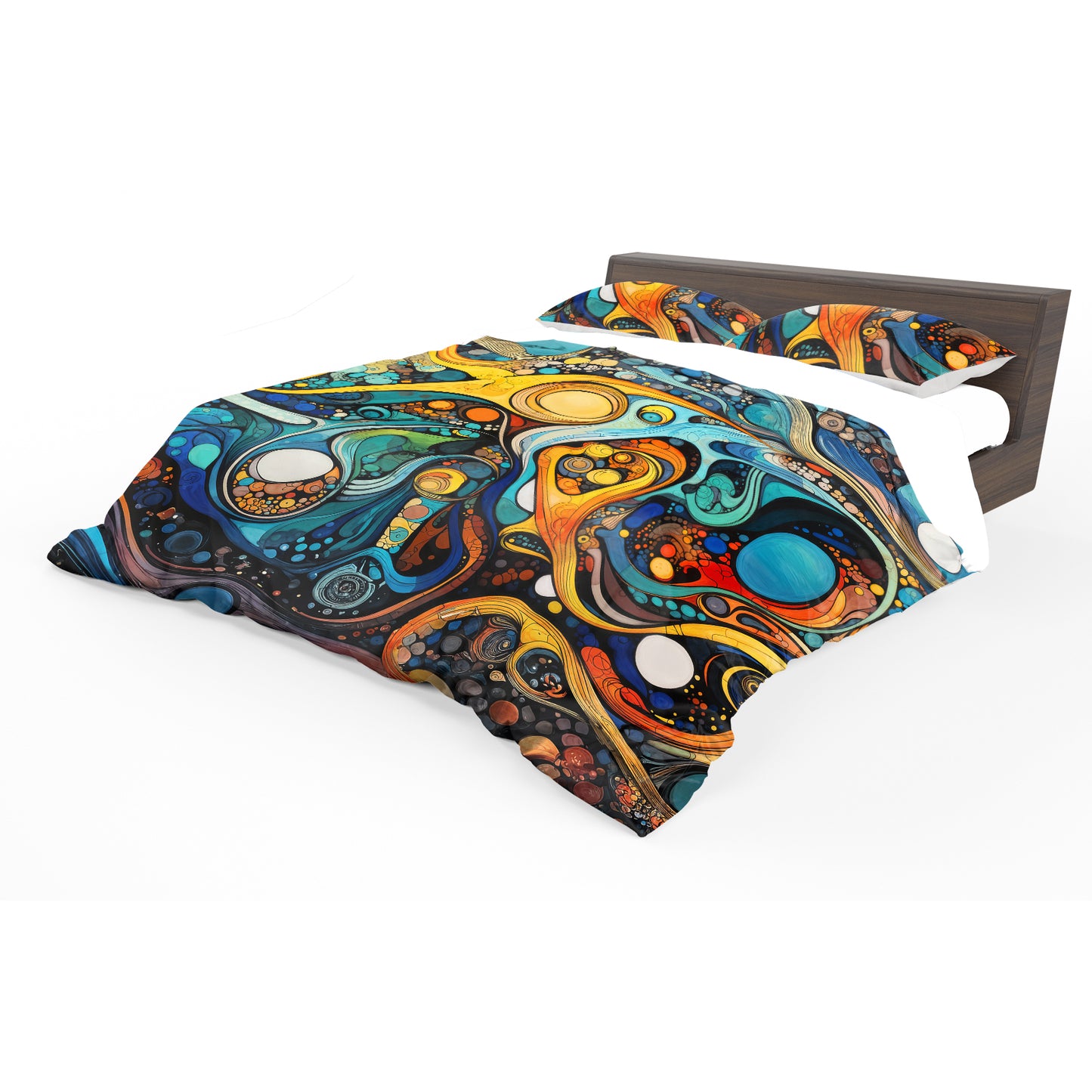Abstract Spectrum Colours Duvet Cover Set