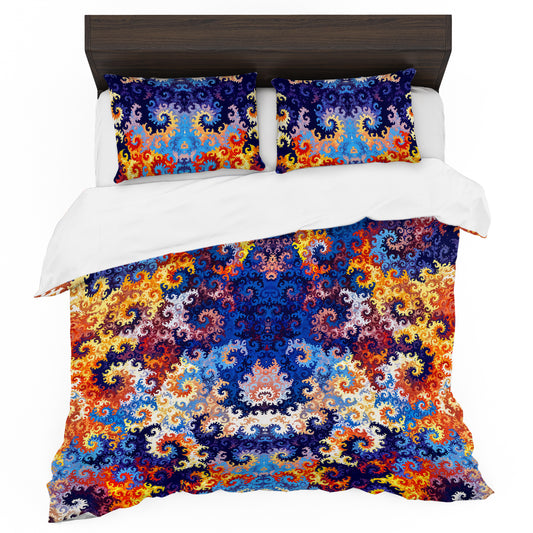 Abyss Spiral Duvet Cover Set