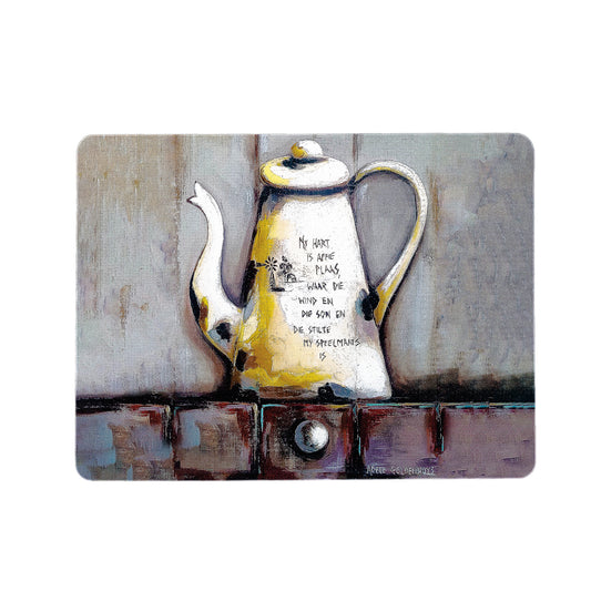 Hart is Affie Plaas Mouse Pad By Adele Geldenhuys