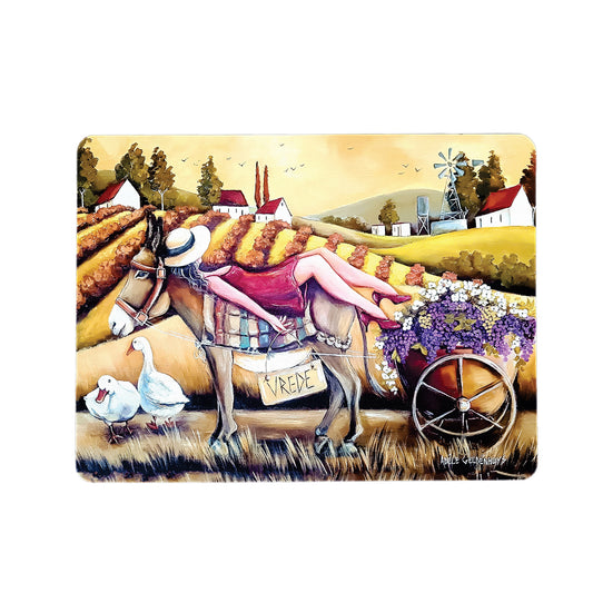 Vrede Mouse Pad By Adele Geldenhuys