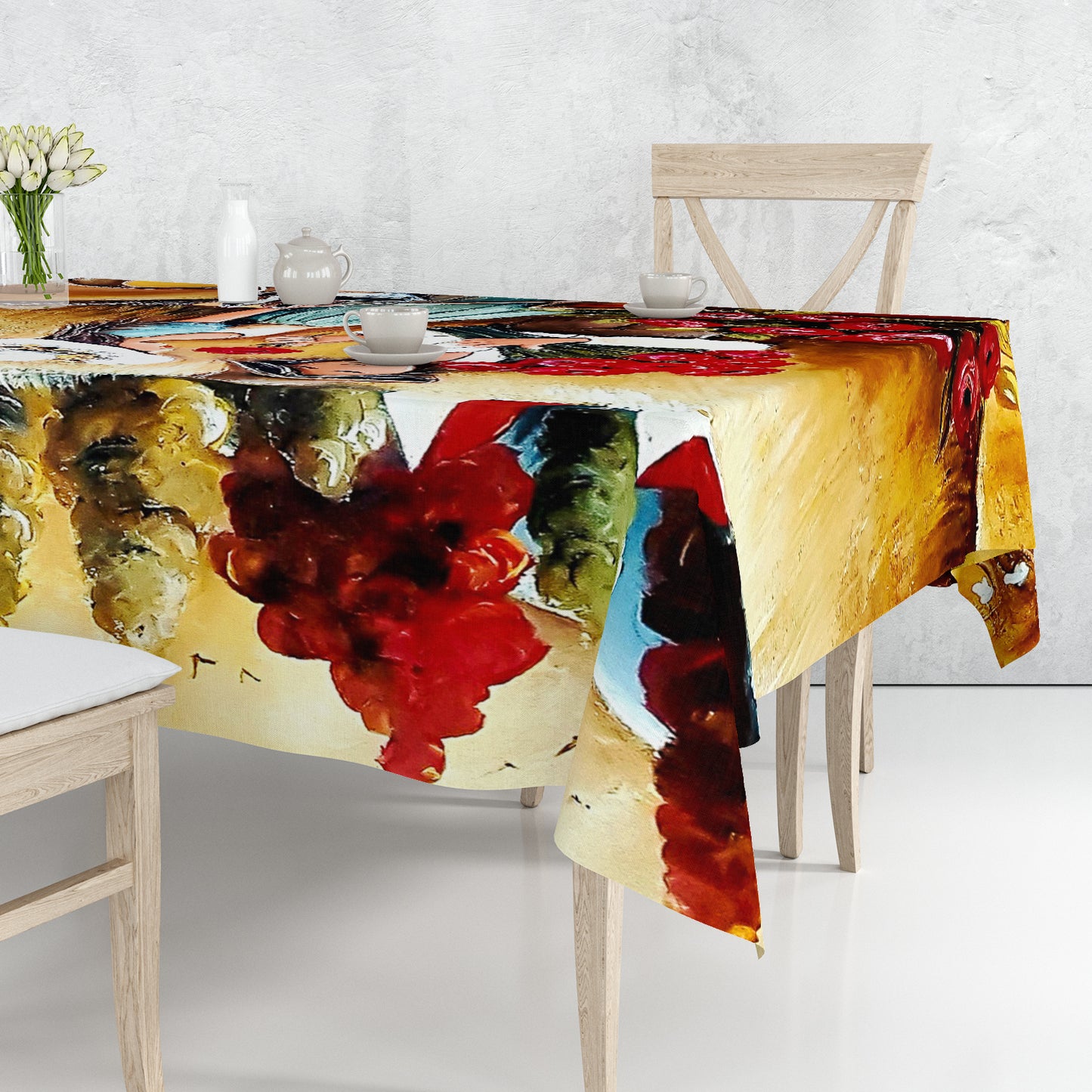 Rosie Vir My Lief By Adele Geldenhuys Rectangle Tablecloth