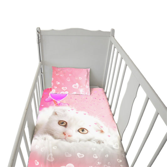 Adorable Kitten Cot Set