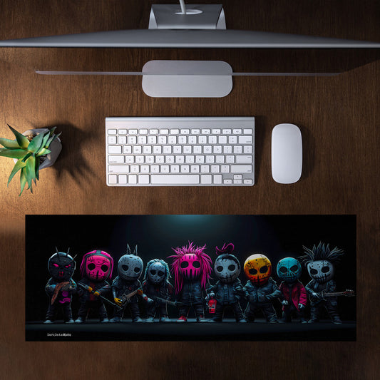 Adorable Slipknot Desk Pad by Wikus Schalkwyk