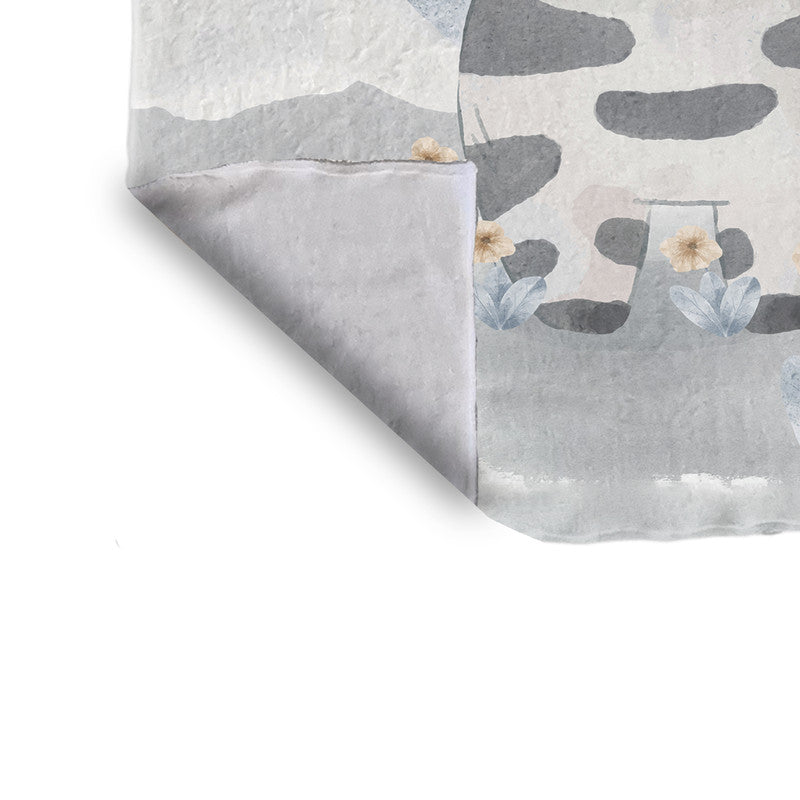 Adorable Zebra Minky Blanket