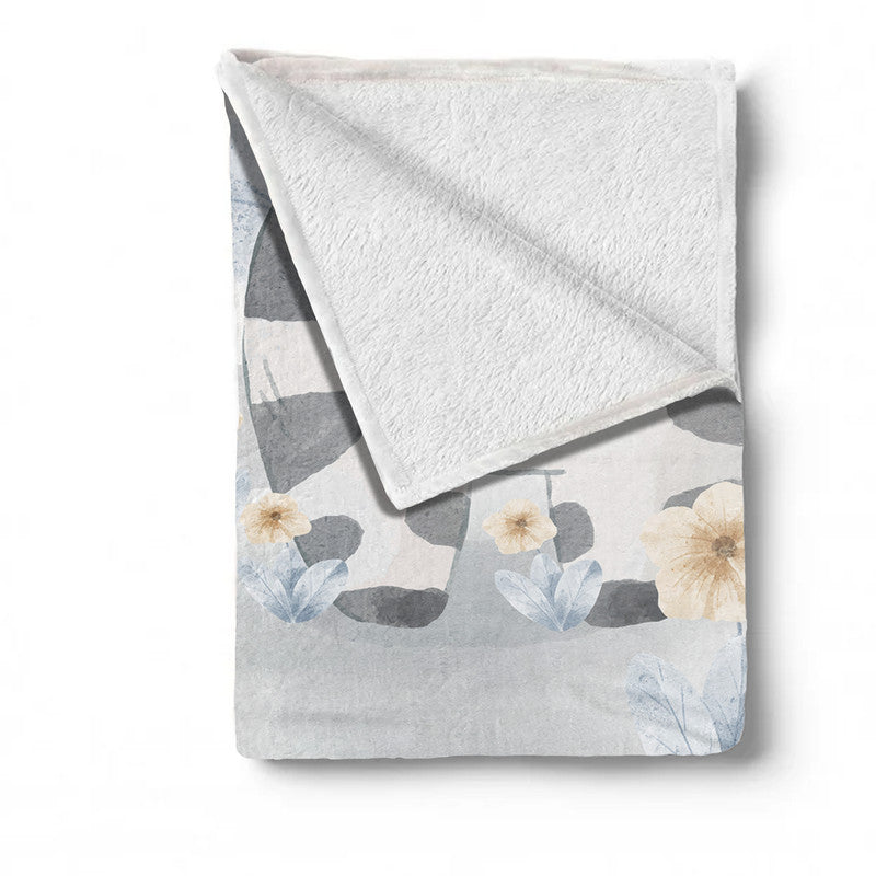 Adorable Zebra Minky Blanket