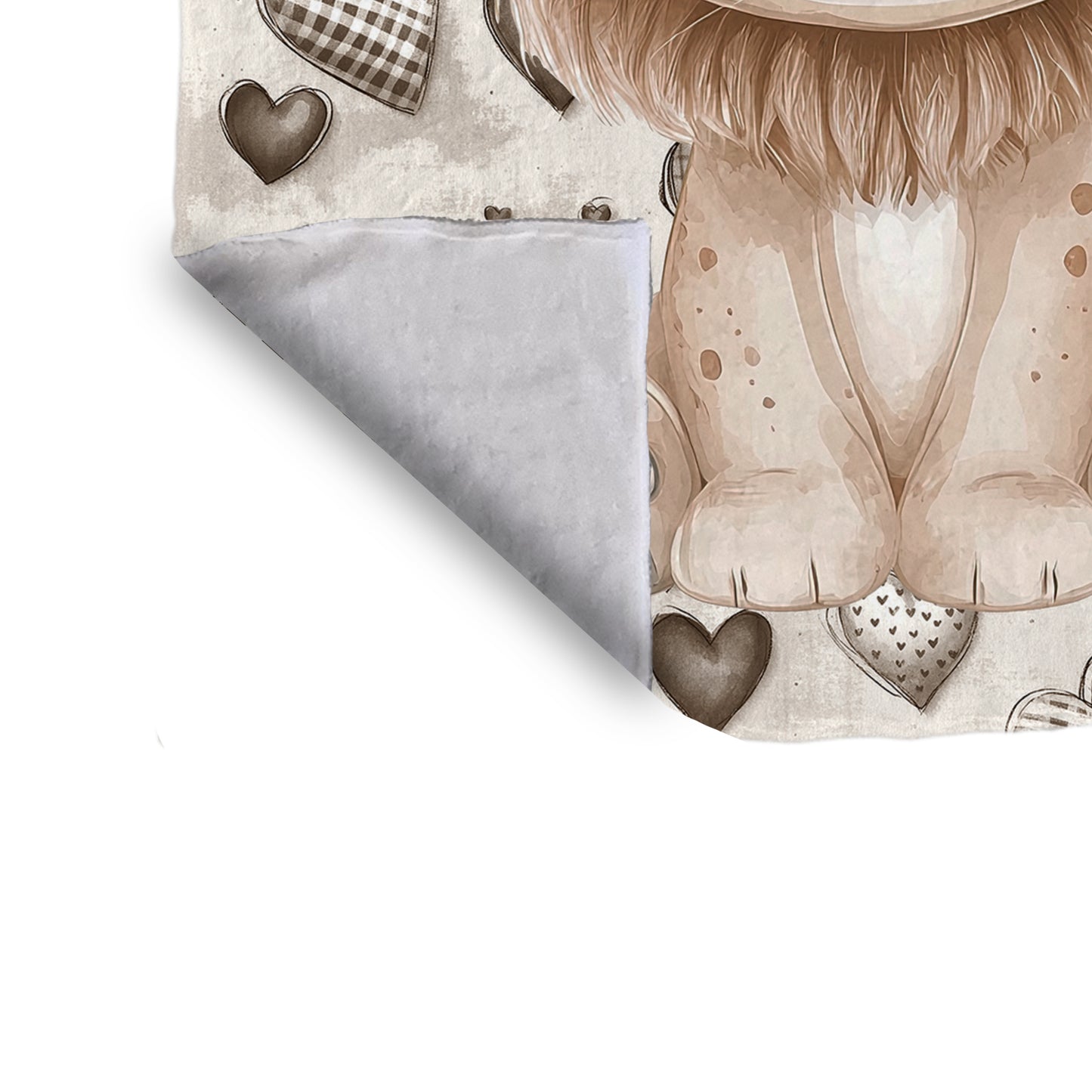 Adorable Lion Baby Fleece Blanket by Mark van Vuuren