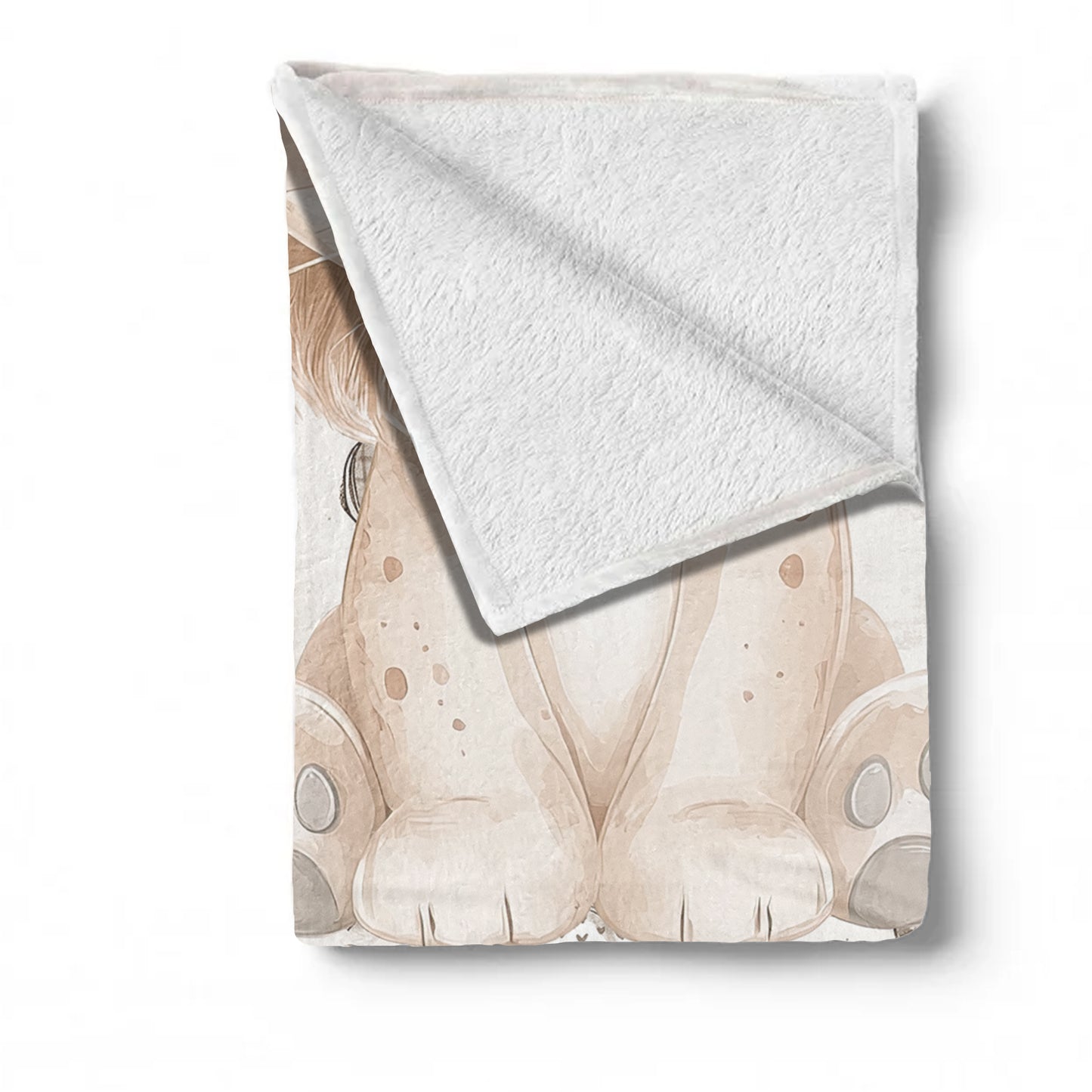 Adorable Lion Baby Fleece Blanket by Mark van Vuuren