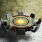 Africa Mosaic Round Tablecloth