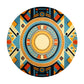 Africa Mosaic Round Tablecloth