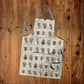 Africa's Animals Apron by Nathan Pieterse