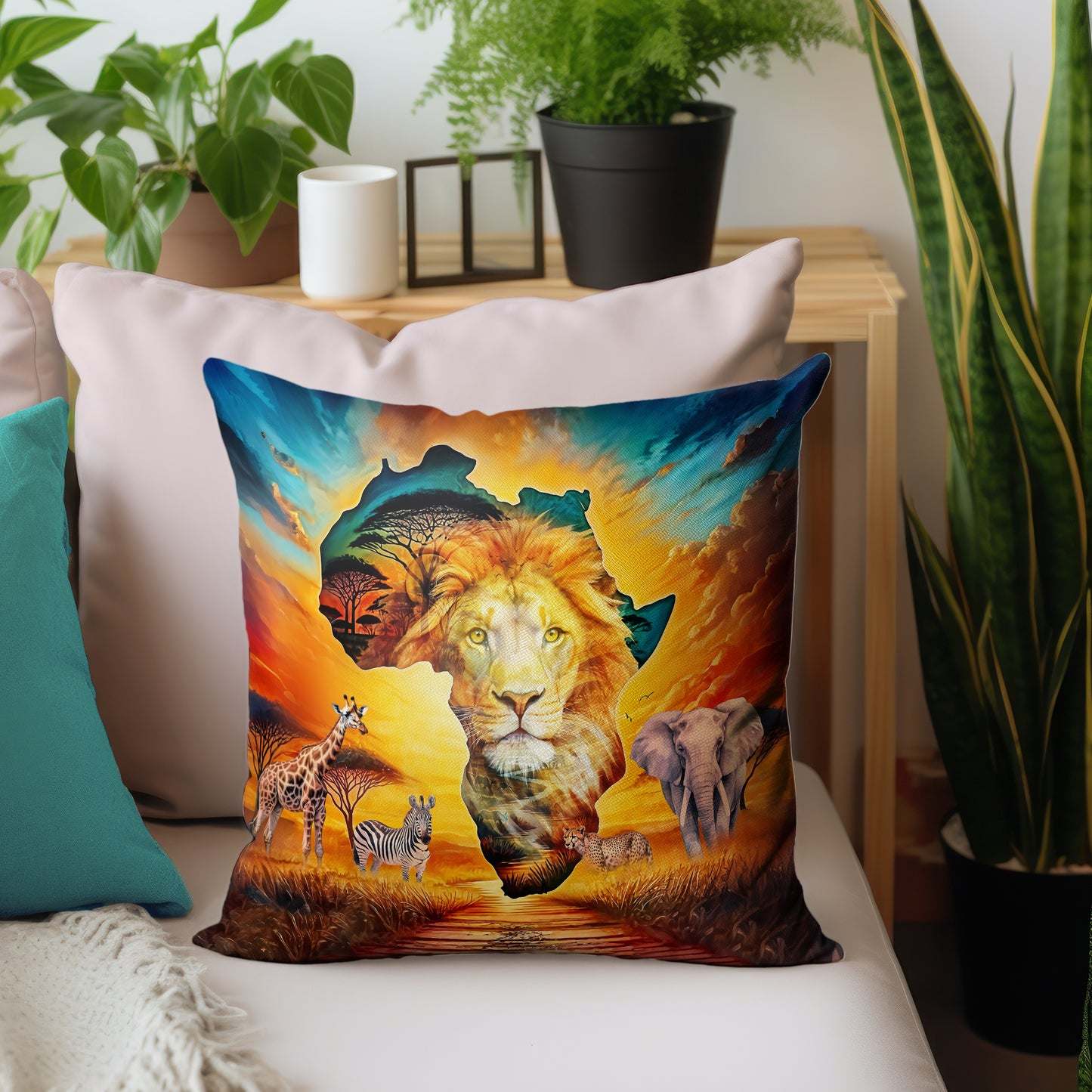 Africa’s Golden King Luxury Scatter