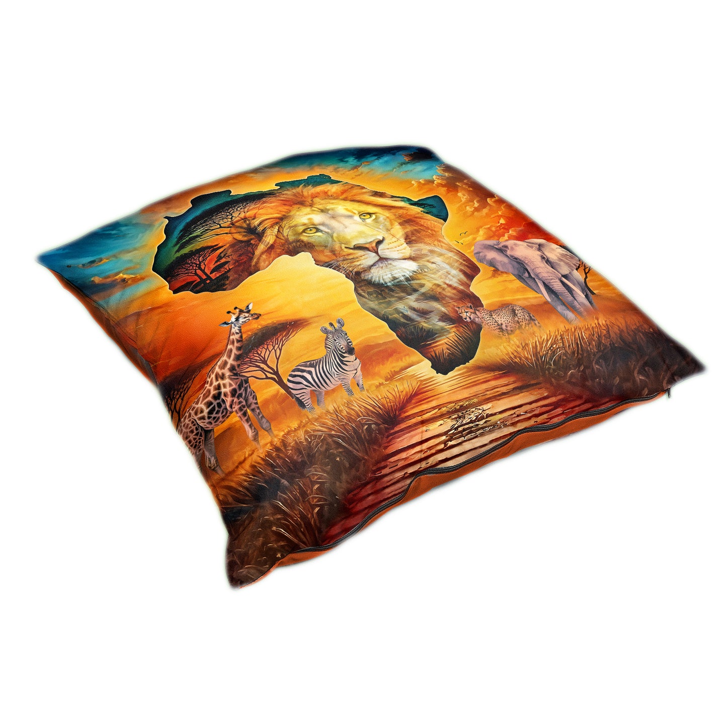 Africa’s Golden King Luxury Scatter