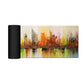 African Abstract City Large Desk Pad