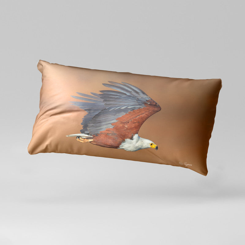 African Fish Eagle Kruger Oblong Luxury Scatter by Fanie Heymans